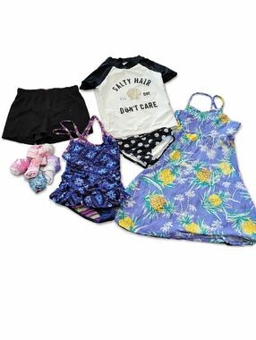 Lot Of Girls 7/8 Summer Items